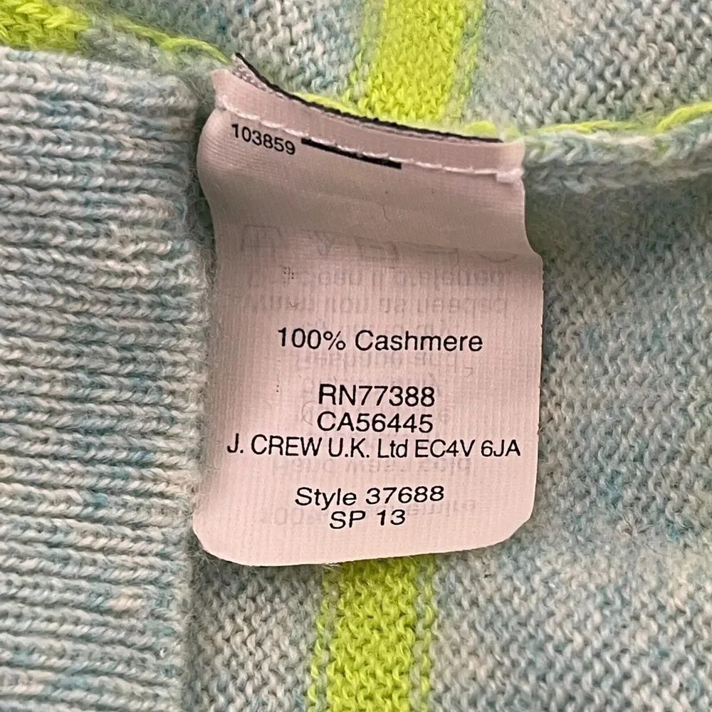 J. Crew Sweater 100% Italian Cashmere X-Small XS Small